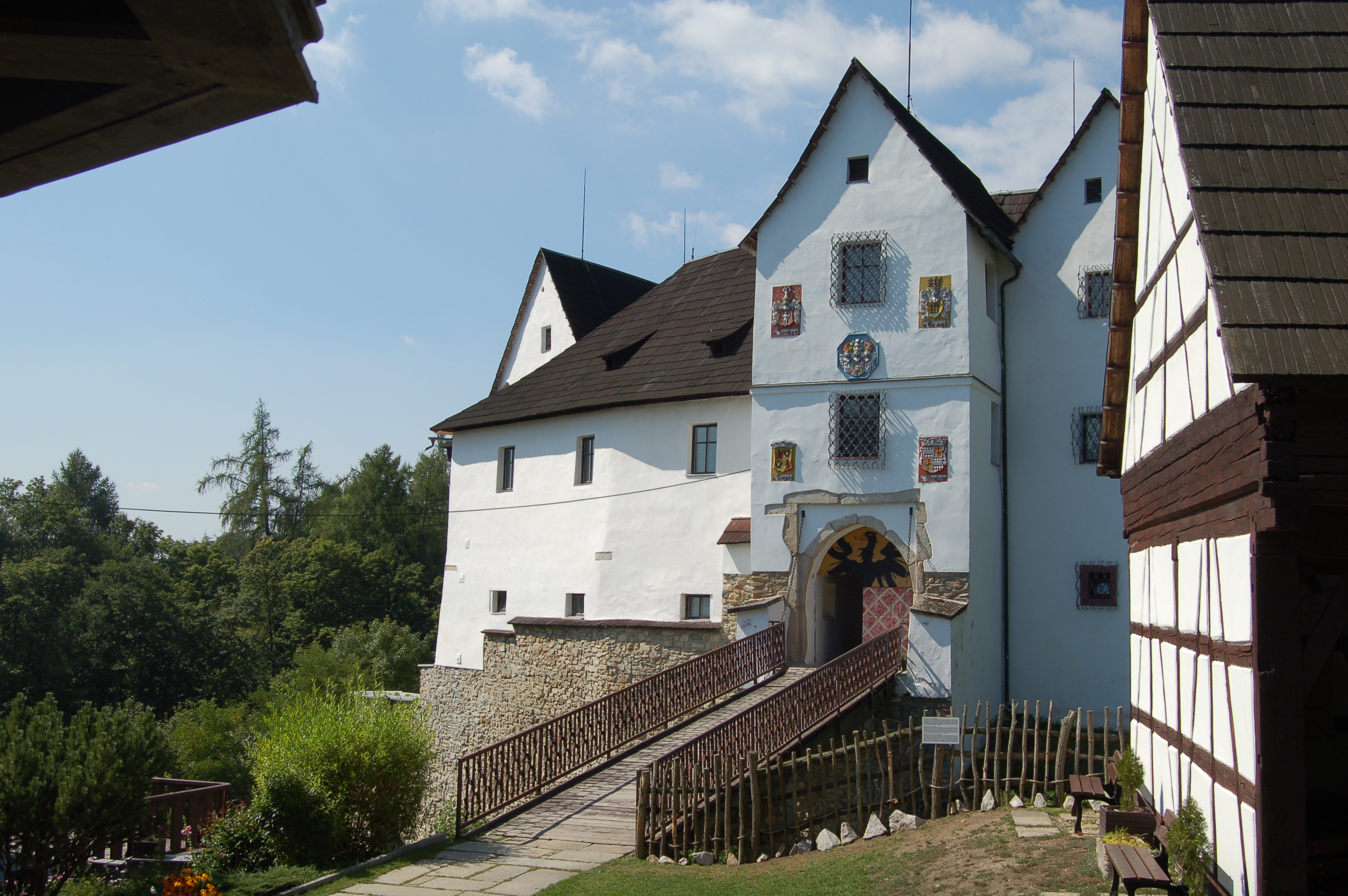 Eingang Schloss Seeberg